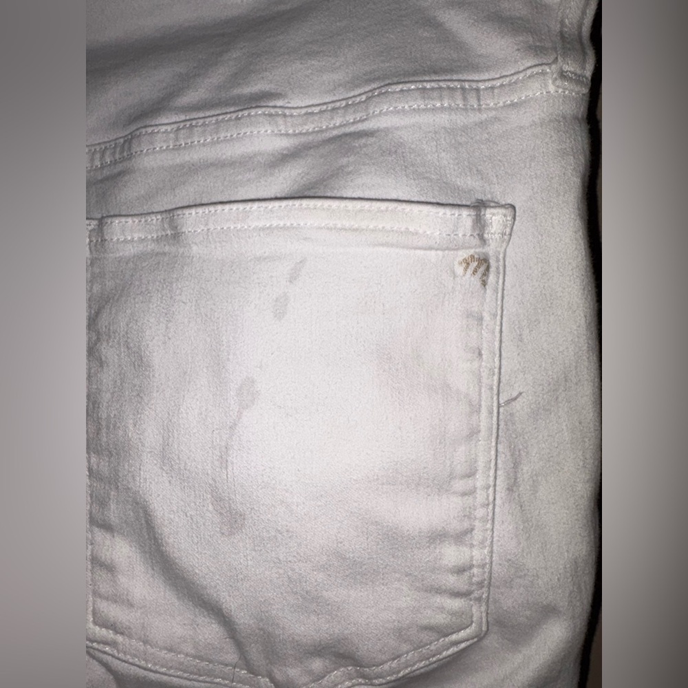 Madewell White Skinny Jeans 10” High Rise 33P - Picture 4 of 5